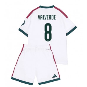 Real Madrid Federico Valverde #8 Replika Hemmatröja Barn 2026-27 Kortärmad (+ Korta byxor)
